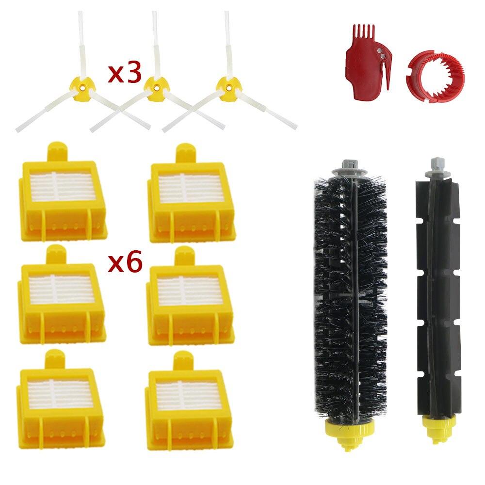 High Quality Bristle & Flexible Beater Brush & Hepa Filter & Side Brush for iRobot Roomba 700 Series 770 780 790 Vacuum Cleaner