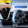 PISEN 360° Rotating Car Phone Mount with Hook Outlet Design