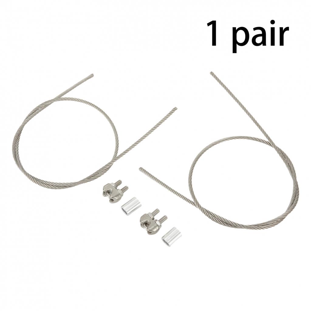 Rope Wire Cordage Length 60cm Stainless Steel Strong Capacity