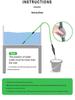5-Piece Fish Tank Cleaning Kit with Algae Scraper & Siphon Tube