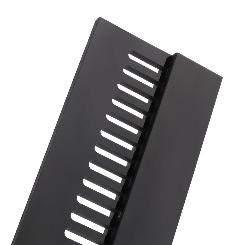 Removable Design Aquarium Overflow Comb Black Overflow Bar Weir Comb Marine Environment
