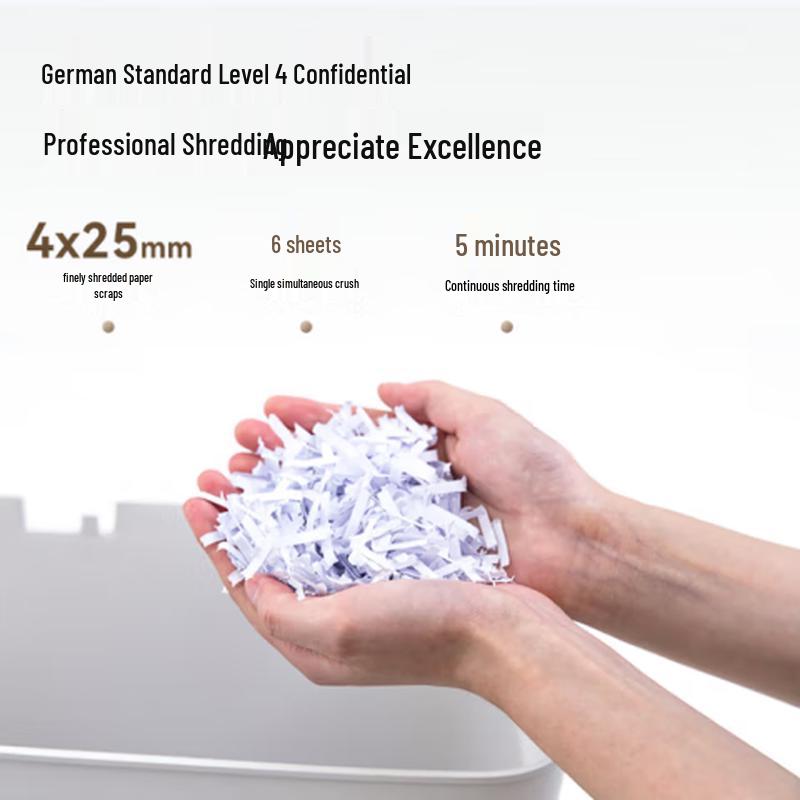 Deli 9939 Paper Shredder CN plug (adapter included)