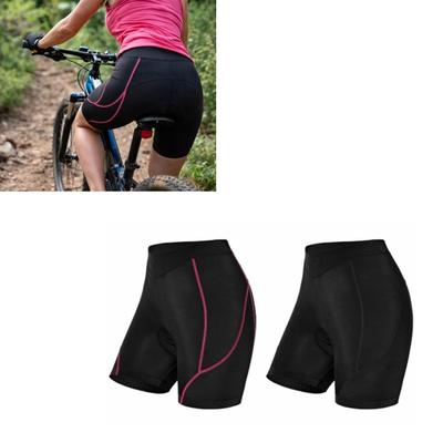 Pantaloncini da Ciclismo Imbottiti 3D Alta Elasticità Biancheria Intima da Bici Pantaloncini Resistenti per Ciclismo Attività Ciclistiche
