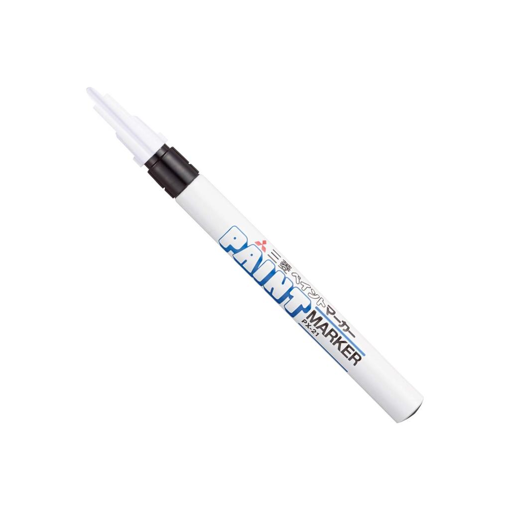 Mitsubishi Pencil Paint Fine Marker, Spitze, Schwarz, 10er-Set, PX21.24