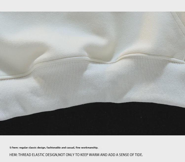 Women's Autumn Casual Furry Puppy Embroidered Pullover Hoodie - Loose Fit, Long Sleeve, Couple's Style