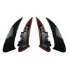 For Mercedes CLA Class W118 2019+ Rear Spoiler Glossy Black ABS Carbon Fiber Pattern Painted Sports Trim Cover