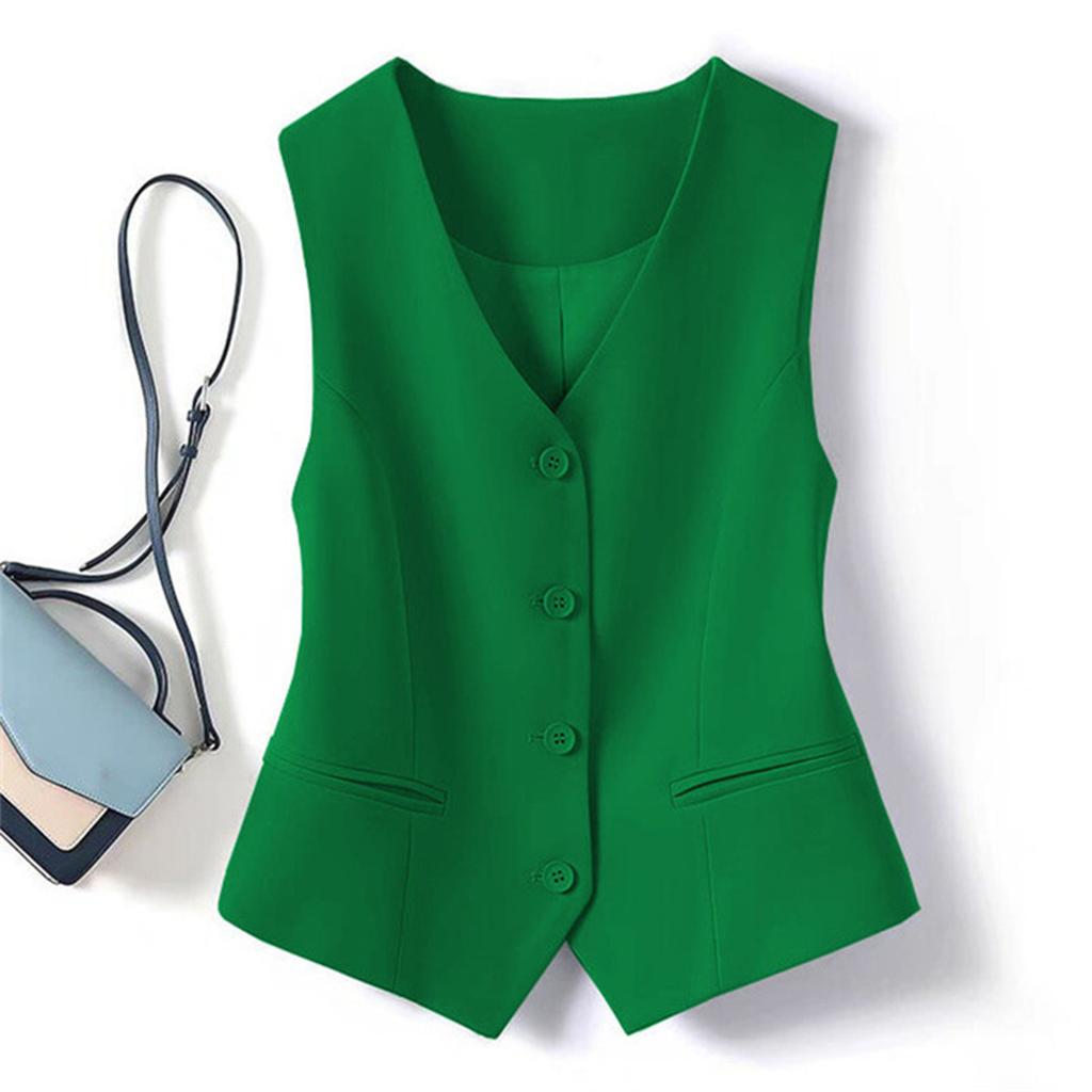 Gilet da Donna Corto Senza Maniche Slim Fit Viola per Stratificazione e Capospalla