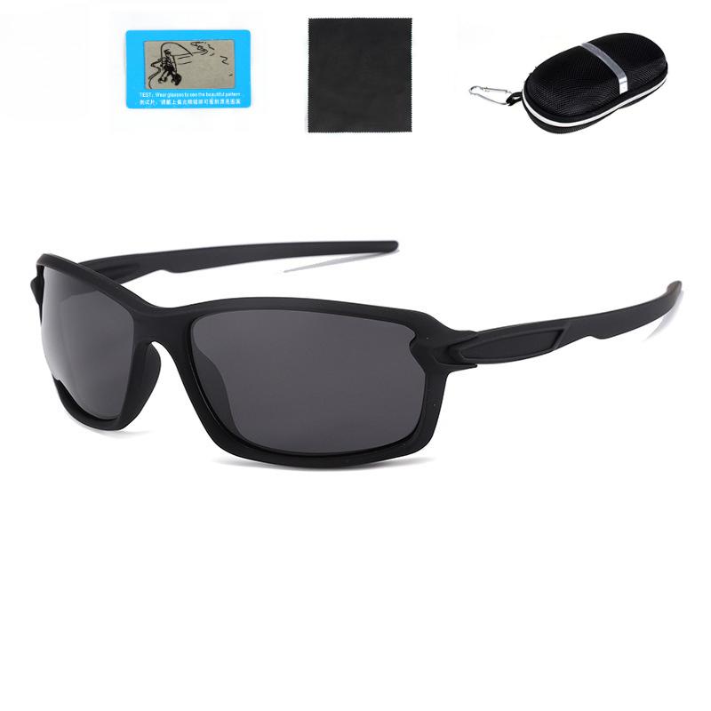 Brand Design Photochromic Polarized Sunglasses Men Sport Cycing Fishing Square Frame Sun Glasses Vintage Shades UV400 Protection