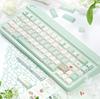 Cherry Keycap Cherry Sublimation Pbt 136Keys Small Fresh Red Cherry Pink 2.25/2.75/7U Space Bar Alice Layout Keycap