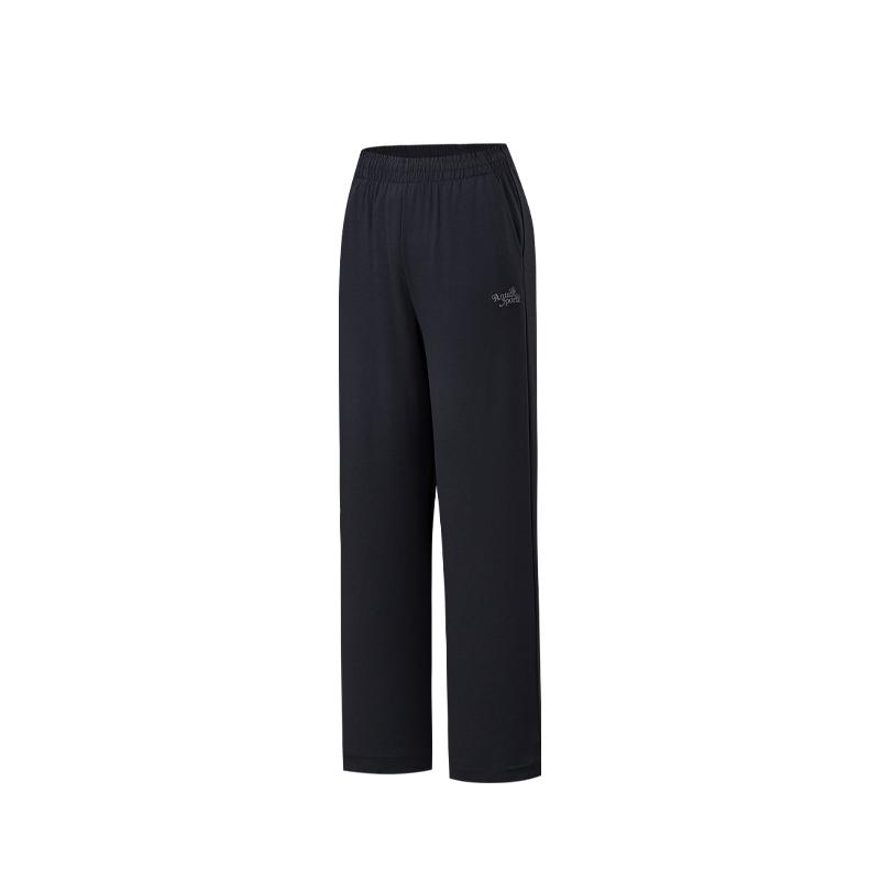 

Anta Casual Mid-Rise Fashion Loose Soft Knit Sports Pants Women bottoms 162628321-1 2XL