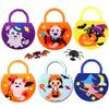 Handmade Materials Halloween Candy Bag Crafts Gift Basket Trick or Treat Felt Bag  Kids