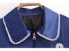 Spring 2025 Women's European & American Style Side Stripe Jacket & Trousers Set