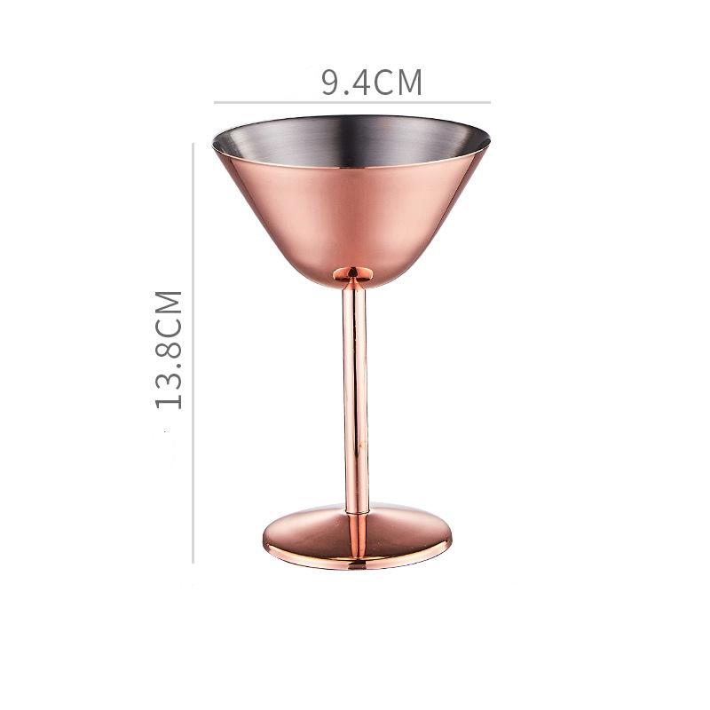 Agave Glasses Personalized Metal Cocktail Cup Liquor Wine Goblet Juice Tumbler Bar Party Wedding Restaurant Home Drinkware Cup