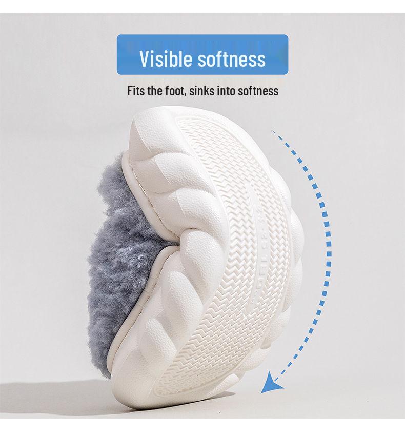 PAW Patrol Kids' Non-Slip Plush Cotton Slippers for Winter