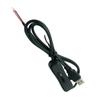 5V USB Male Jack 2 Pin 2 Wire Power Charge Cable Cord Connector DIY 1m/1.5m Wire DIY Pigtail Cable On/Off Switch Cable