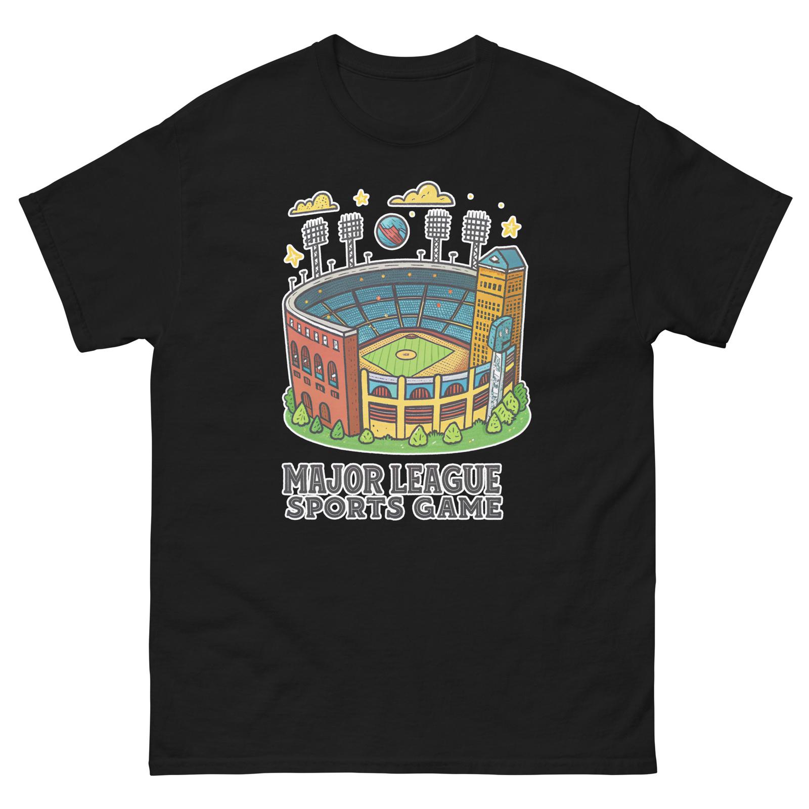 Major League Sports Game Event Attraction Social Gathering T-Shirt L