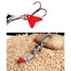 CREEKMOON 50Pcs 360 Degree Rotation Metal Spinner Spoon Fishing Lures Long Shot Trout Hard Bait Sequins Artificial Baits for Fish 10g 14g 21g 28g
