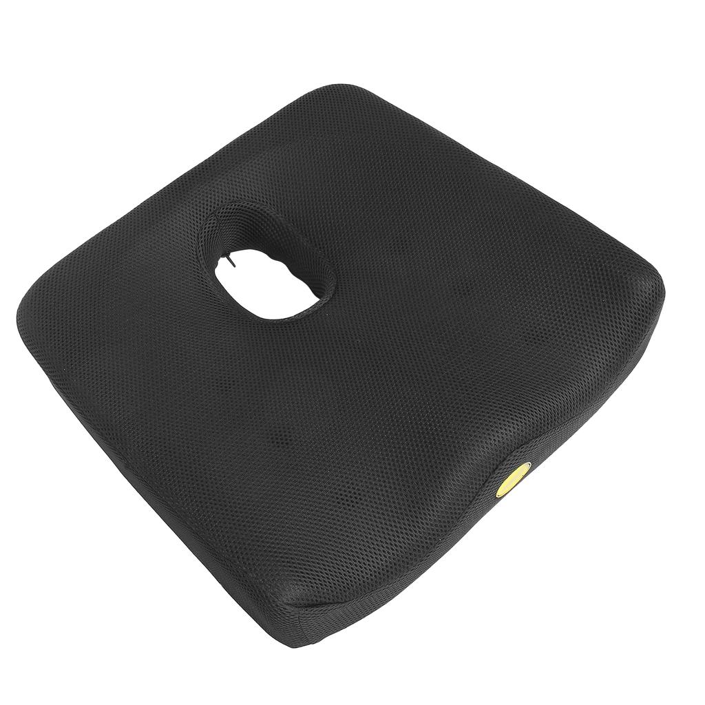 Seats Cushion Back Hip Tailbone Pain Sciatica Relief Coccyx Cushion for Office Car ChairBlack