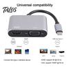 Universal USB 3.1 Type C To VGA HDMI-compatible 4K Converter Cable Adapter Cord Port HUB
