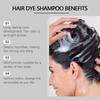 Herbal Hair Dye Shampoo Nourishing Repair Scalp Long Men Red Puple Home Lasting Color Brown Women Shampoo Use Color Black
