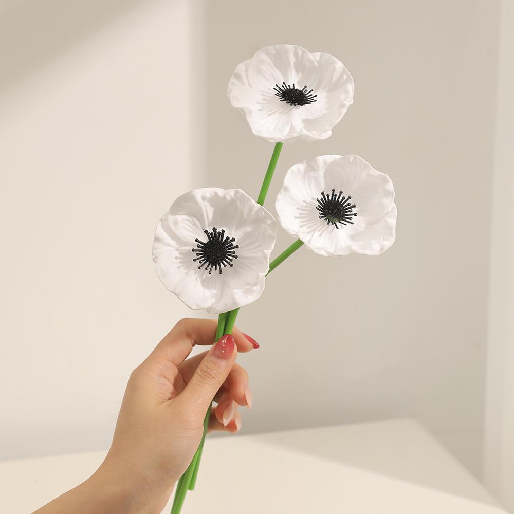 

1/3 шт. Букет искусственных цветов 31 см Искусственные цветы для домашнего декора Свадебное украшение Поделки Вазы Цветочные композиции Аксессуары 1Pcs белый