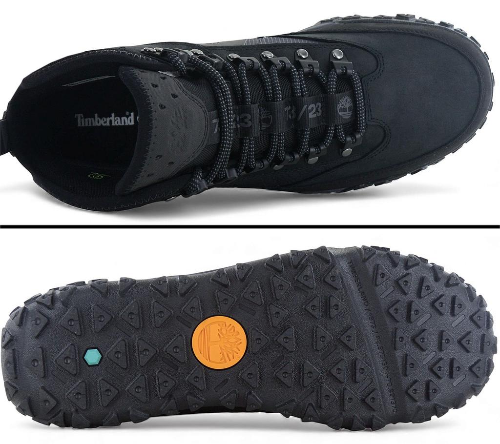 Timberland GreenStride Motion 6 Mid LC WP Vodotěsné - Pánské zimní boty kozačky kůže černá TB1A5XRG-015 ORIGINÁL