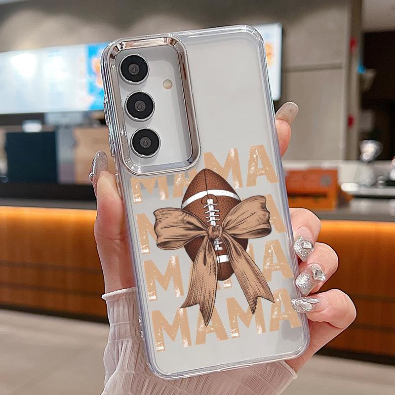 Floral Pattern Case For Samsung S26 S25 Ultra S24 FE S23 Plus S22 S21 A15 A16 A17 A35 A36 A37 A54 A55 A56 A57 5G Plating Lens Soft Cover
