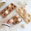 Multi-Compartment Egg Tray 4/6/12 Holes Egg Storage Rack Household Egg Plate  Tabletop