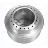 Portable Camping Alcohol Stove with Cover, Aluminum Alloy Spirit Stove with Lid, Lightweight Stove Mini Alcohol Stove