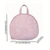 1PC Round Lingerie Storage Bag Lightweight Portable For Organizing Bras Underwear During Travel Weekend Trips Short Getaways Keep Lingerie Tidy