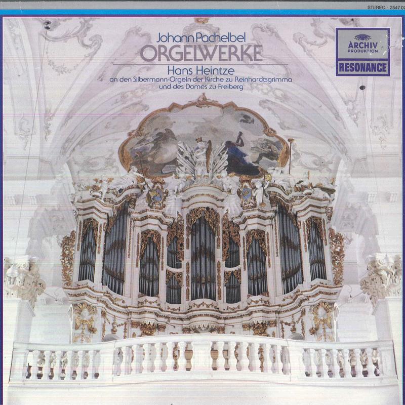 

LP Record HANS HEINTZE Pachelbel Orgelwerke 2547077 ARCHIV PRODUKT Germany Classical Used