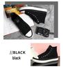 22365 Men's High-Top Canvas Shoes: Versatile, Trendy Korean-Style Breathable Footwear