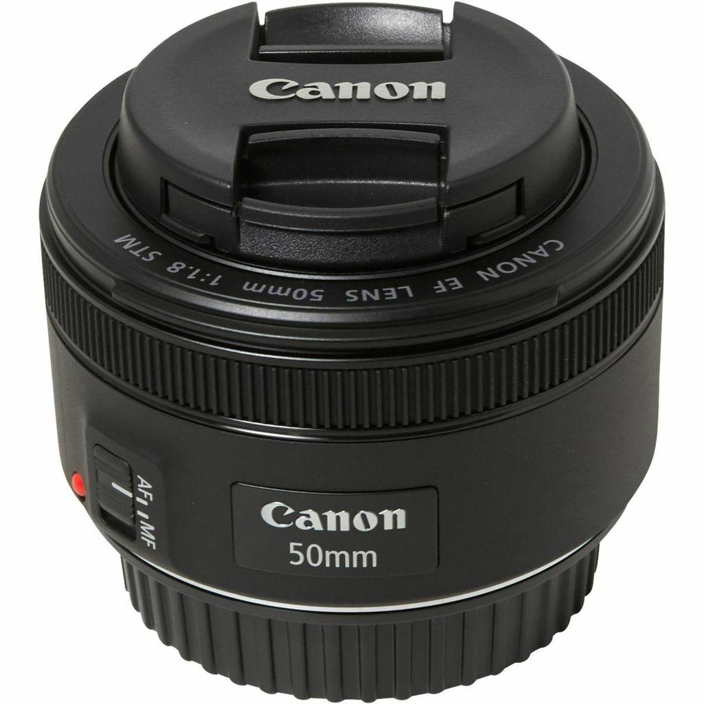 Canon EF 50mm f/1.8 STM Standard Lens Black
