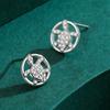 Tancise 925 Sterling Silver Zirkonové náušnice Visací náušnice pro ženy Dárky na svatbu