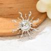 Sunflower Brooch Personality Versatile Metal Clothing Accessories Female Swallows Flying Birds Clothes Jacket Accessories