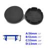 4pcs 56mm 60mm 65mm 68mm Car Wheel Center Hub Cap For Umbrella Corporation Resident Evil Badge Emblem Sticker Styling Accessory