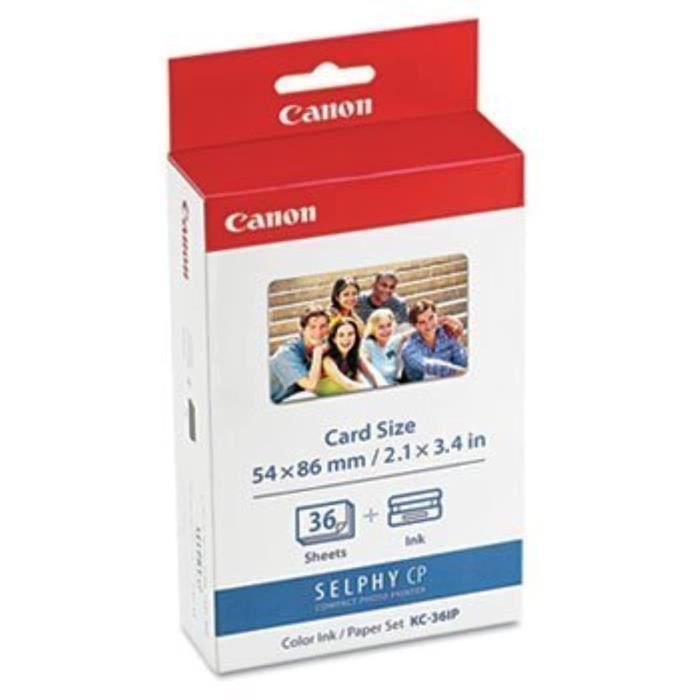 CANON Kit Paper + Ink KC-36IP 54x86mm 36 Prints