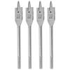 4pcs High Carbon Steel Spade Drill Bit Set Cutting Thorn Wood Drill Bit Set  Drilling