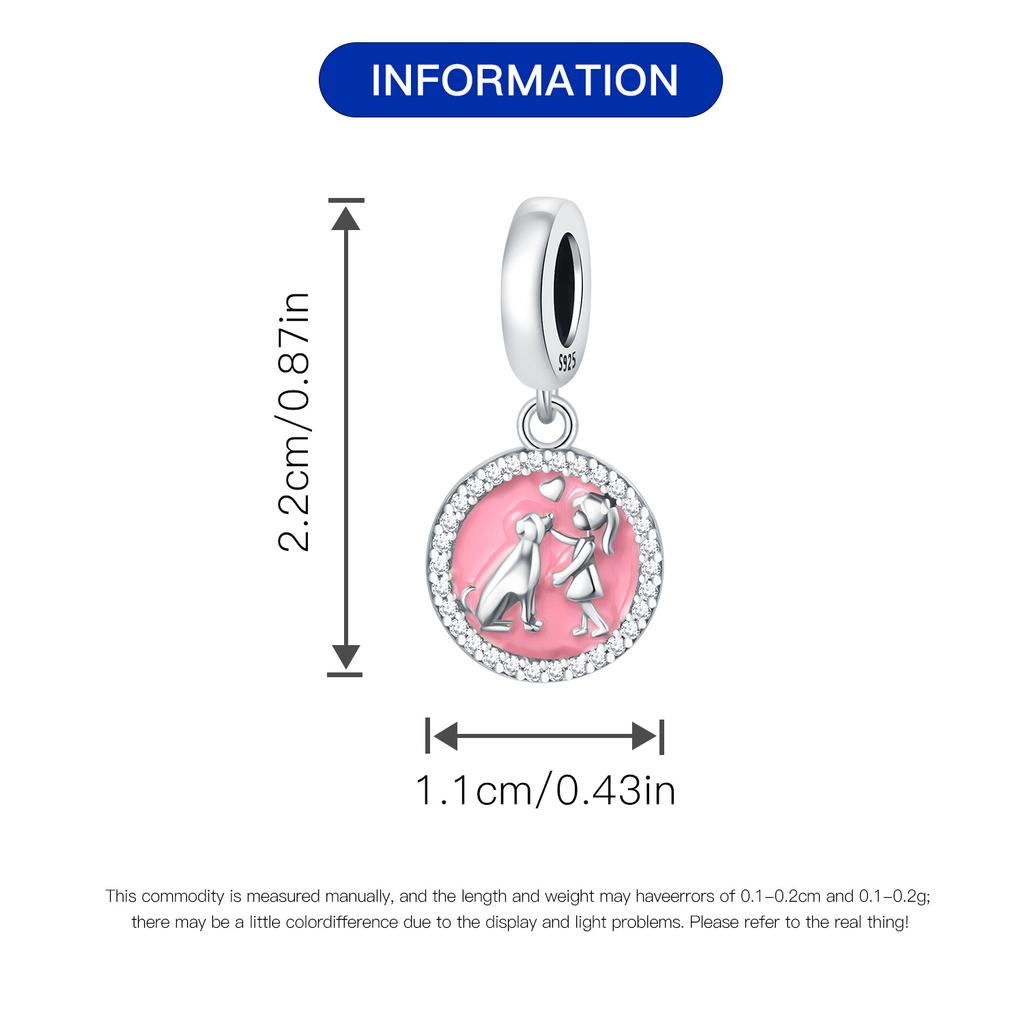 Bead Components Copper Metal Charm Bead Components Authentic Original Girl's Cute Pet Claw Charm Bead Component Pendant Bead Component Bead