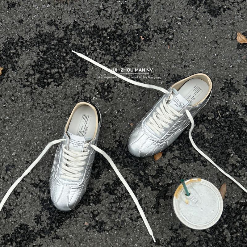 Leather Retro Ballet Women's New Versatile and Thin Color Matching Casual Sports Shoes Flat