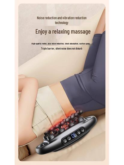 Hot-Selling Multi-Head Deep Tissue Massager with Powerful Motor for Full-Body Relaxation
