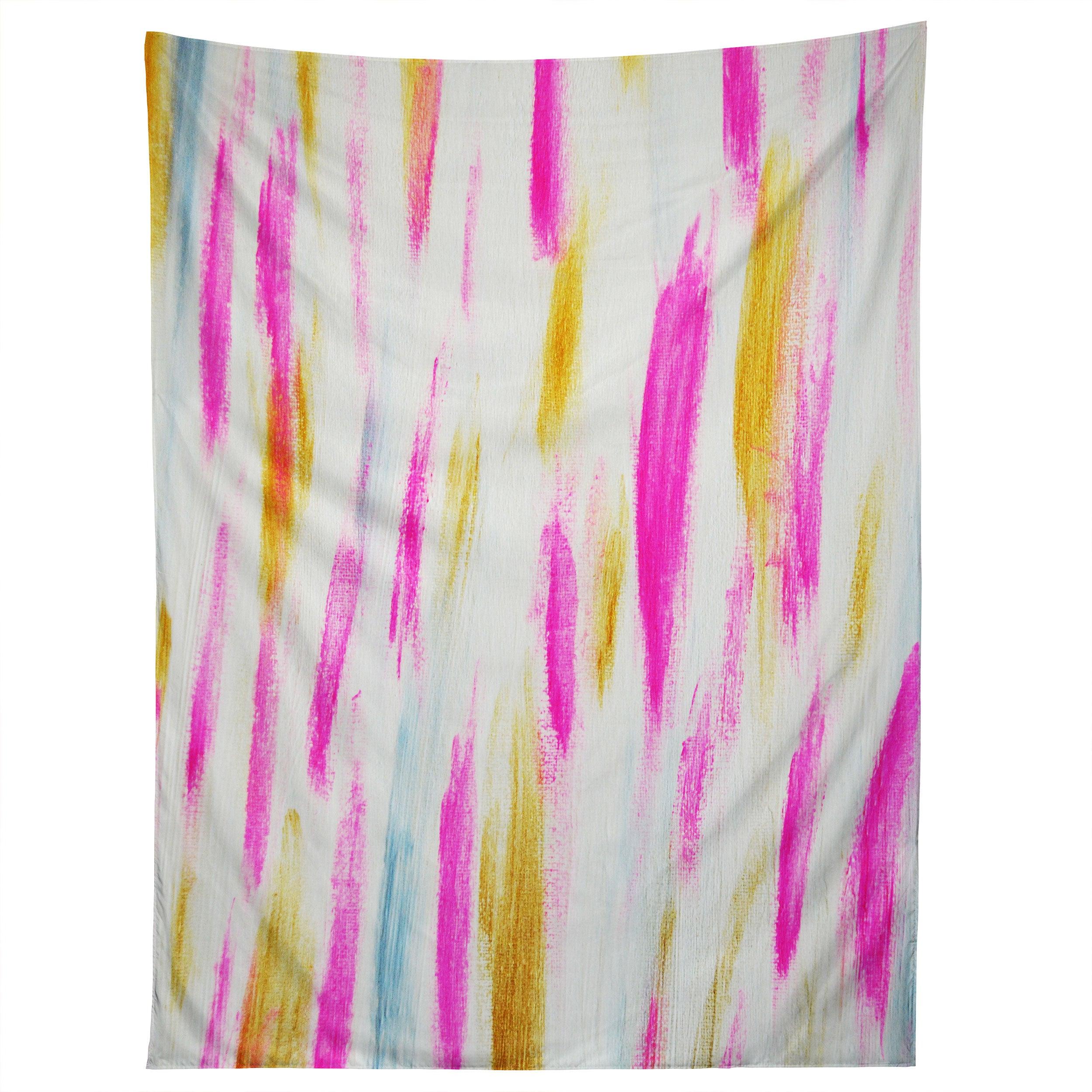 BRUSHED BRIGHTLY tapestry 75x100