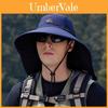 Sommer Outdoor Sonnenhut mit breiter Krempe und Nackenschutz zum Angeln und Wandern