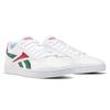 Reebok Royal Complete Synthetic Leather Durable Lightweight Low-Top Sneakers Unisex Sneakers White Green Red FU7846