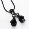 Cool Gold Silver Balck Mens Boys Gift Choker Boxing Glove Pendant Chain Necklace