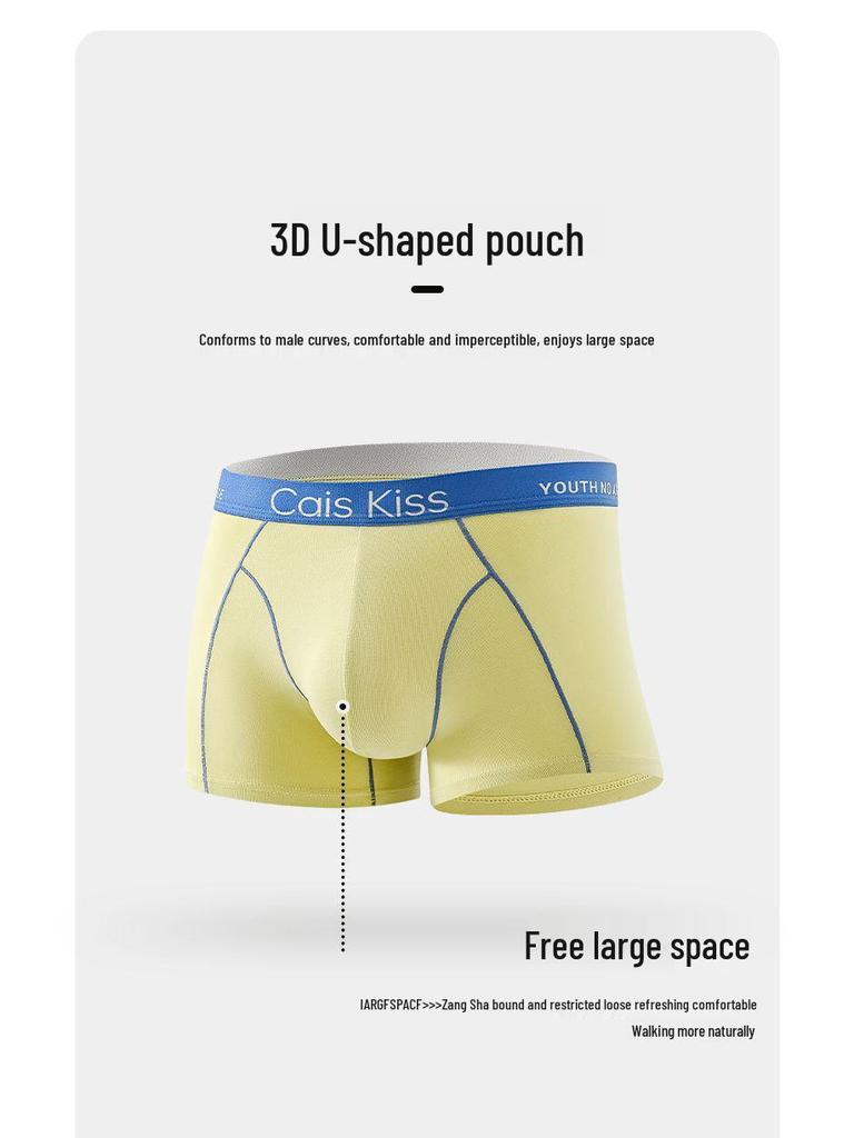 Anti-Bacterial Cotton Boxer Briefs for Boys and Men