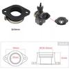 For PWK 21 24 26 28 30 32 34 PE26 28 30 TM 28 32 34 Mikuni Motorcycle Carburetor Rubber Intake Adapter Manifold Boots Fit Carb