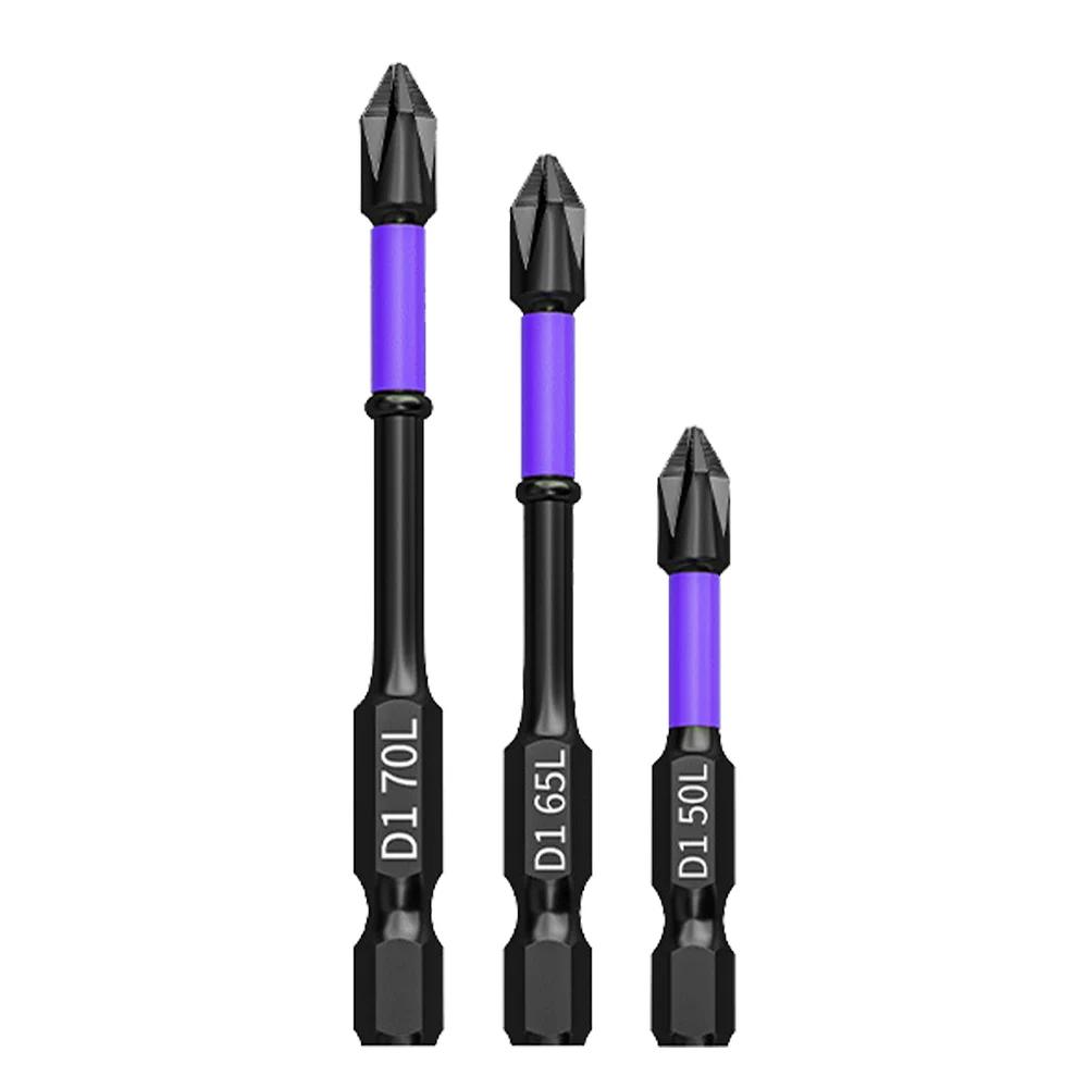 Screwdriver Bit Set Electric Drill Bit Anti Shock Cross Screwdriver Professional Hex Socket Set for Furniture Camera Maintenance