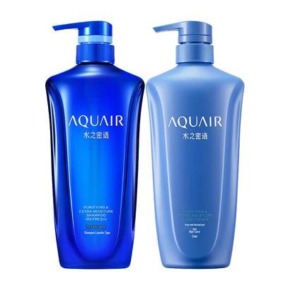 Aqua-intensives Shampoo- und Conditioner-Set zur Ölregulierung und Volumenvergrößerung