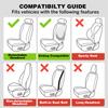 Car Seat Cover Full Set Cloth Universal Polyester Breathable Washable Suitable For Car Truck Van Suv Car Accessories